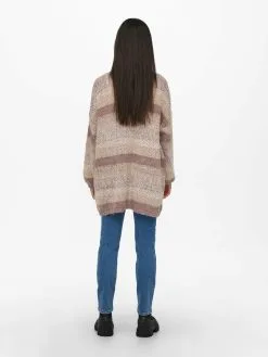 ONLY Vesten Gebreid Vest Kaya Dames Beige / Crème / Donkerbeige -ONLY Elegant winkel 8e6389c10f1d245e1f65fe4e9de3bb15