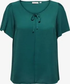 ONLY CARMAKOMA T-shirts Shirt Dames Smaragd