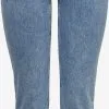 ONLY Straight Regular Jeans Emily Dames Blauw