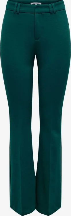 ONLY Pantalons Flared Broek Dames Groen