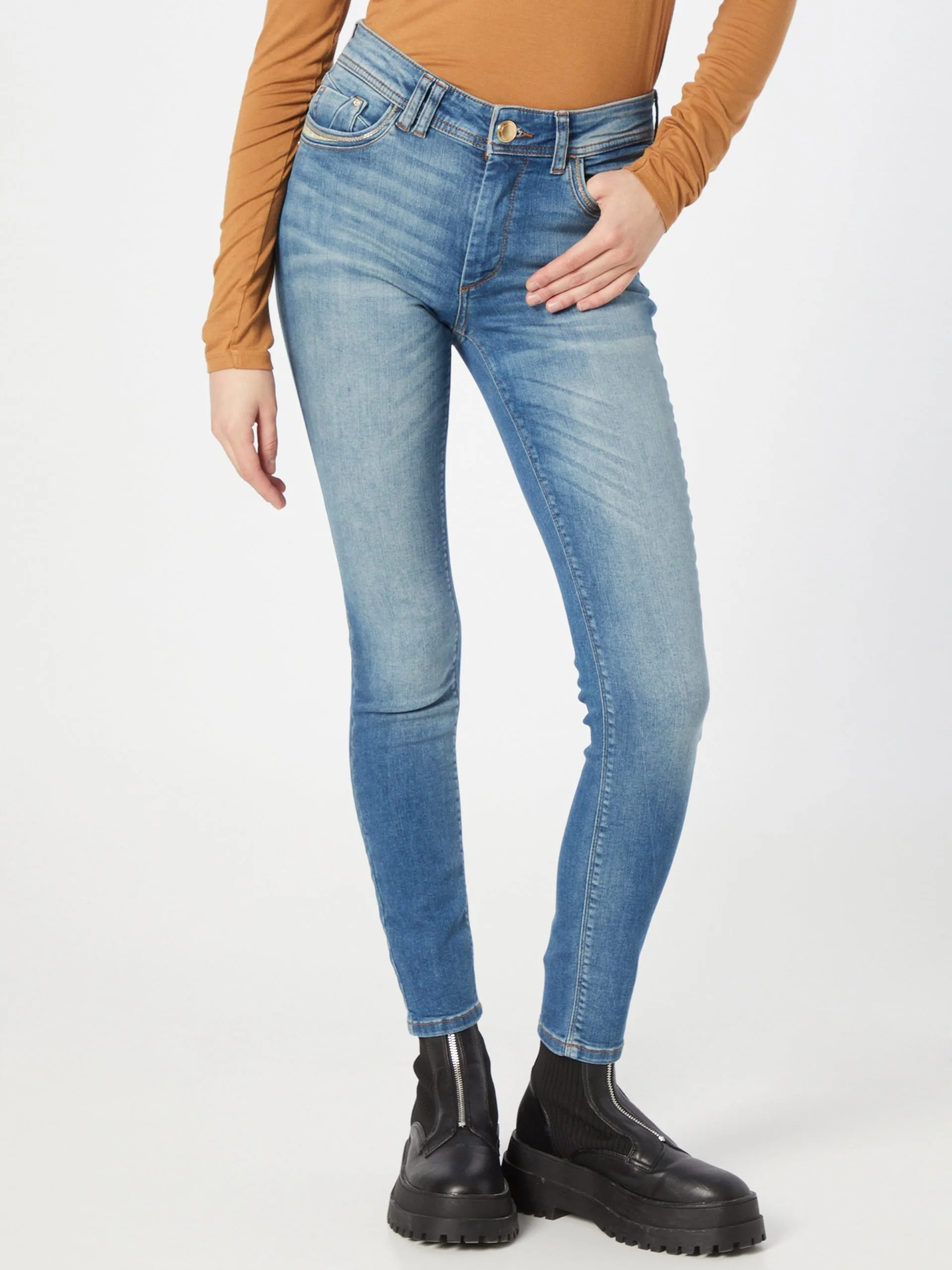 ONLY Jeans Skinny Jeans STACY Dames Blauw 5 ONLY Jeans Skinny Jeans STACY Dames Blauw - Afbeelding 5