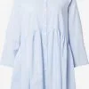 ONLY Blousejurken Blousejurk Ditte Dames Blauw