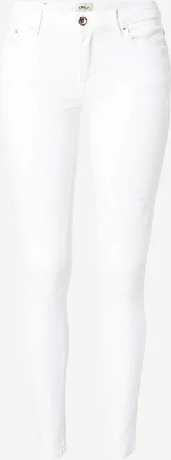 ONLY Jeans Skinny Jeans PAOLA Dames Wit