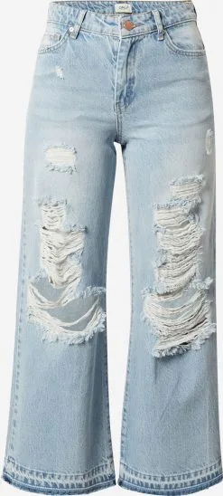 ONLY Wide Leg Wide Leg Jeans SONNY Dames Blauw
