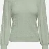 ONLY Fijngebreide Truien Trui KATIA Dames Pastelgroen