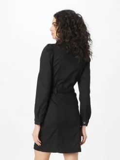 ONLY Blousejurken Blousejurk MONICA Dames Zwart -ONLY Elegant winkel 92a7702c6a9cb856b49d93a03d9c5553