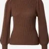 ONLY Fijngebreide Truien Trui KATIA Dames Bruin
