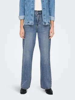 ONLY Wide Leg Wide Leg Jeans Dames Blauw -ONLY Elegant winkel 92ca9ab9e21b42062b6e18aa1368c77d