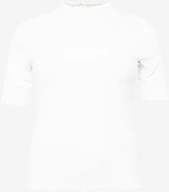 ONLY CARMAKOMA T-shirts Shirt Dames Wit