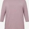 ONLY CARMAKOMA Shirts Met 3/4 Mouw Shirt LAMOUR Dames Mauve