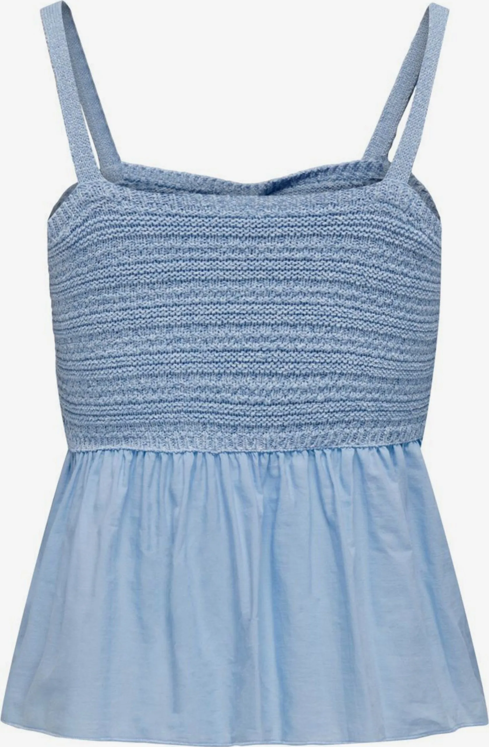 ONLY Spaghetti Tops Top Dames Blauw 1 ONLY Spaghetti Tops Top Dames Blauw