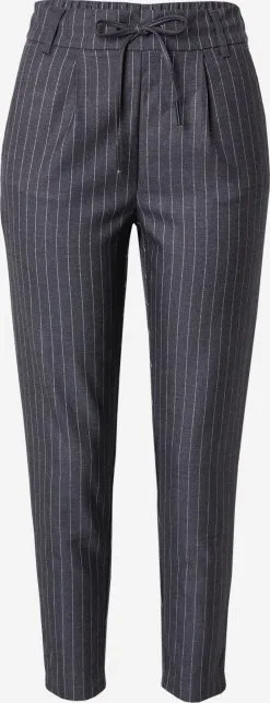 ONLY Chinos Regular Chino Dames Donkergrijs