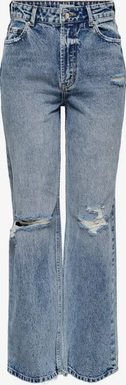 ONLY Bootcut Flared Jeans Camille Dames Blauw
