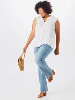 ONLY CARMAKOMA Blouse Tops Blouse Mumi Dames Wit 8 ONLY CARMAKOMA Blouse Tops Blouse Mumi Dames Wit -ONLY Elegant winkel 961bb62f8dea08a7d620bb1503a1501d