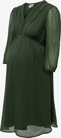 ONLY MATERNITY Mini Jurken Jurk Mama Dames Donkergroen -ONLY Elegant winkel 96625928dd764bf25212e6cdbeadd9e9