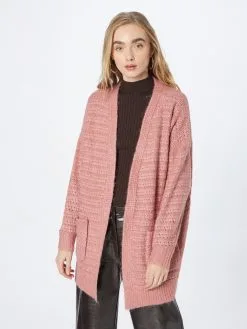 ONLY Vesten Gebreid Vest NEW CHUNKY Dames Oudroze -ONLY Elegant winkel 96c8a8a6cc5cac19b7413419affc9c12