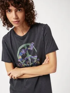 ONLY Jerseyjurken Jurk Non Violence Dames Zwart Gemêleerd -ONLY Elegant winkel 976dcf29710de1ca28117dc0497020bd