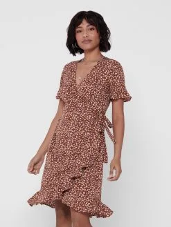 ONLY Zomerjurken Zomerjurk Olivia Dames Bloedrood -ONLY Elegant winkel 98696105ec7a6674c484cc514ae122b1