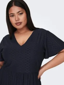 ONLY CARMAKOMA Cocktailjurken Cocktailjurk Dames Blauw -ONLY Elegant winkel 990fc84a9611612c2b3b64acf2c6520f