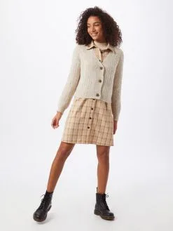 ONLY Vesten Gebreid Vest Christie Dames Beige -ONLY Elegant winkel 99711c6d2edbc01ecc10b32a2db2c2e4