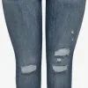 ONLY CARMAKOMA Jeans Skinny Jeans Power Dames Donkerblauw