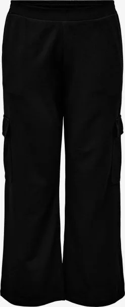 ONLY CARMAKOMA Cargobroeken Regular Cargobroek Dames Zwart