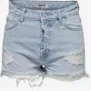 ONLY Denim Shorts Regular Jeans Billie Dames Blauw