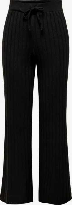 ONLY Pantalons Loosefit Broek Tessa Dames Zwart