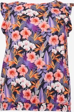 ONLY CARMAKOMA Uitgaanstops Top Ella Dames Nachtblauw