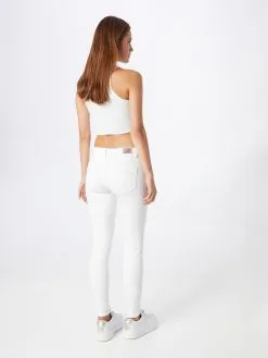 ONLY Jeans Skinny Jeans PAOLA Dames Wit -ONLY Elegant winkel 9c04221529437be91a6bd3a9fa006ca7