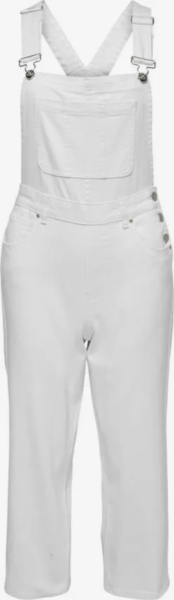 ONLY Driekwart Broeken Regular Tuinbroek Dames Wit