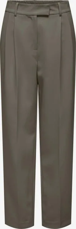 ONLY Bandplooibroeken Regular Bandplooibroek Lana-Berry Dames Mokka