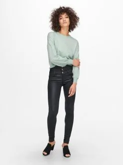 ONLY Fijngebreide Truien Trui Lely Dames Mintgroen -ONLY Elegant winkel 9cd96a238240b37e9aa2156a2dae410e