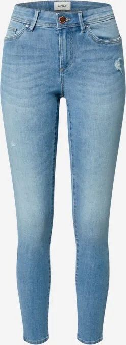 ONLY Jeans Skinny Jeans Wauw Dames Blauw