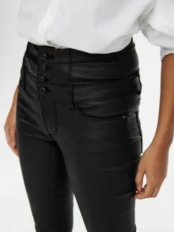 ONLY Pantalons Skinny Broek Coral Dames Zwart -ONLY Elegant winkel 9da43427a5d97557e2fc6305cc1932d6