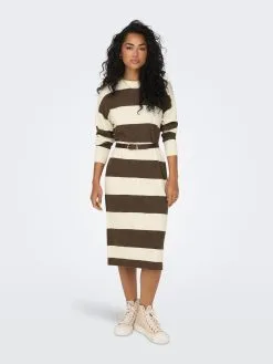 ONLY Fijngebreide Truien Trui Dames Bruin -ONLY Elegant winkel 9dc3d8b23dc668ef7af709585c68f744