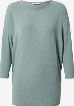 ONLY Shirts Met 3/4 Mouw Shirt Glamour Dames Mintgroen