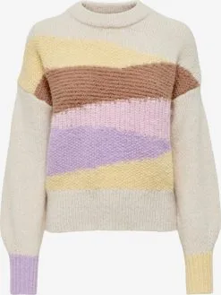 ONLY Fijngebreide Truien Trui Anna Dames Crème