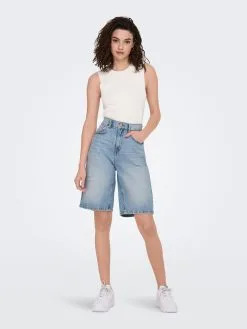 ONLY Denim Shorts Regular Jeans Hope Dames Blauw -ONLY Elegant winkel 9f49e3f9635760cac2f41edc2769321f