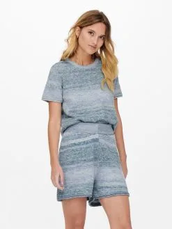 ONLY Fijngebreide Truien Trui Dames Blauw -ONLY Elegant winkel a0242b29bd679bdb461f5a15131ace95