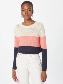 ONLY Fijngebreide Truien Trui GEENA Dames Wit -ONLY Elegant winkel a0387e92a657547b546c77007c4c7ac6