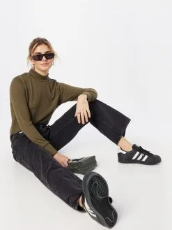 ONLY Longsleeves Shirt ASTA Dames Olijfgroen -ONLY Elegant winkel a06f777859c13d0c8fdc3c2861b093d5