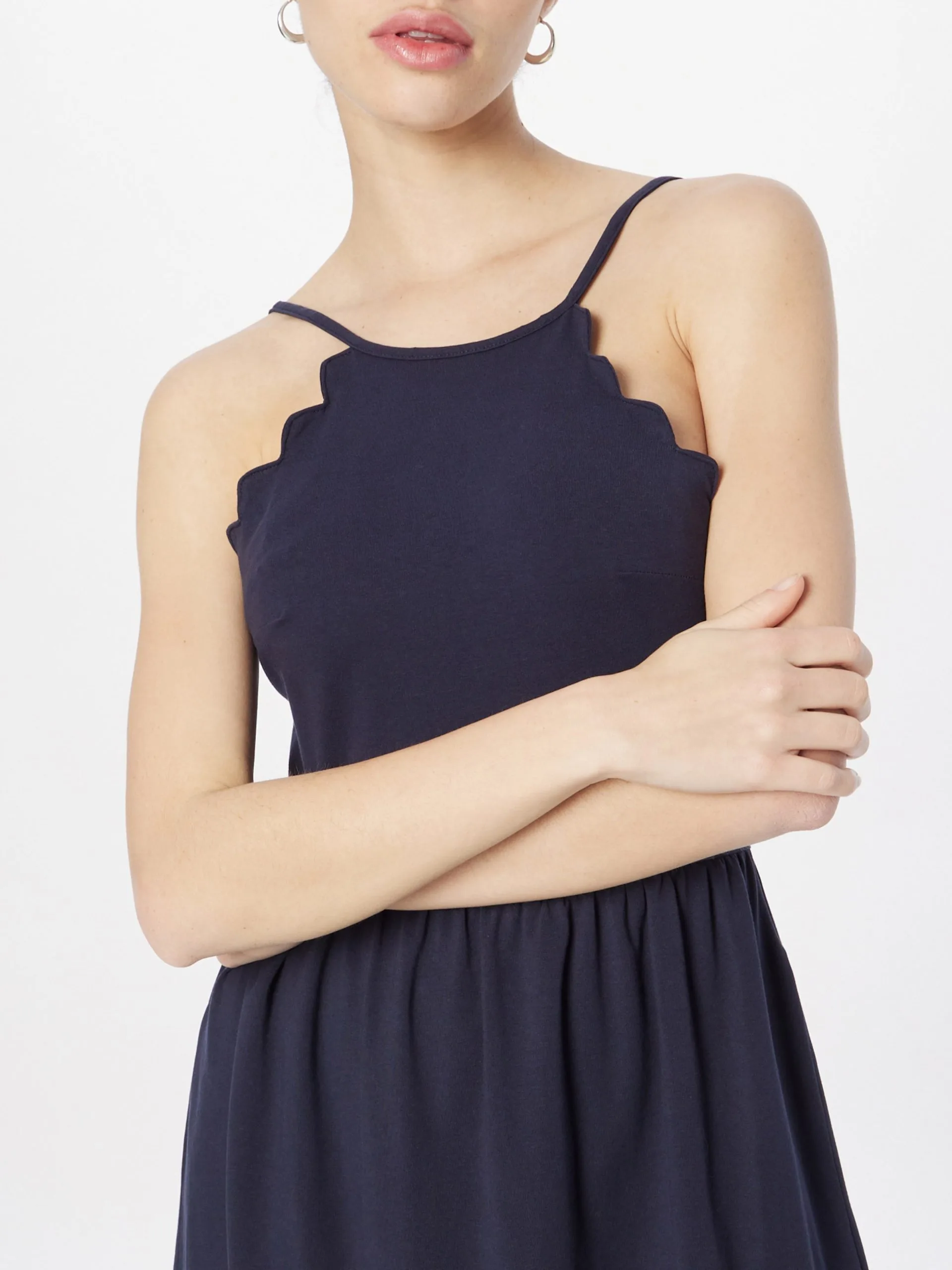 ONLY Zomerjurken Zomerjurk AMBER Dames Nachtblauw 2 ONLY Zomerjurken Zomerjurk AMBER Dames Nachtblauw - Afbeelding 2