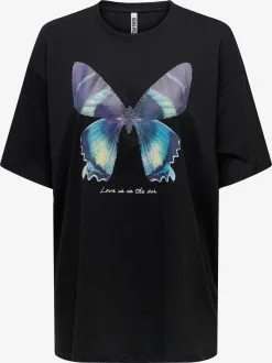 ONLY T-shirts Shirt SANNE Dames Zwart