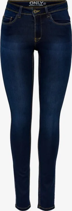 ONLY Jeans Skinny Jeans Ultimate King Dames Donkerblauw