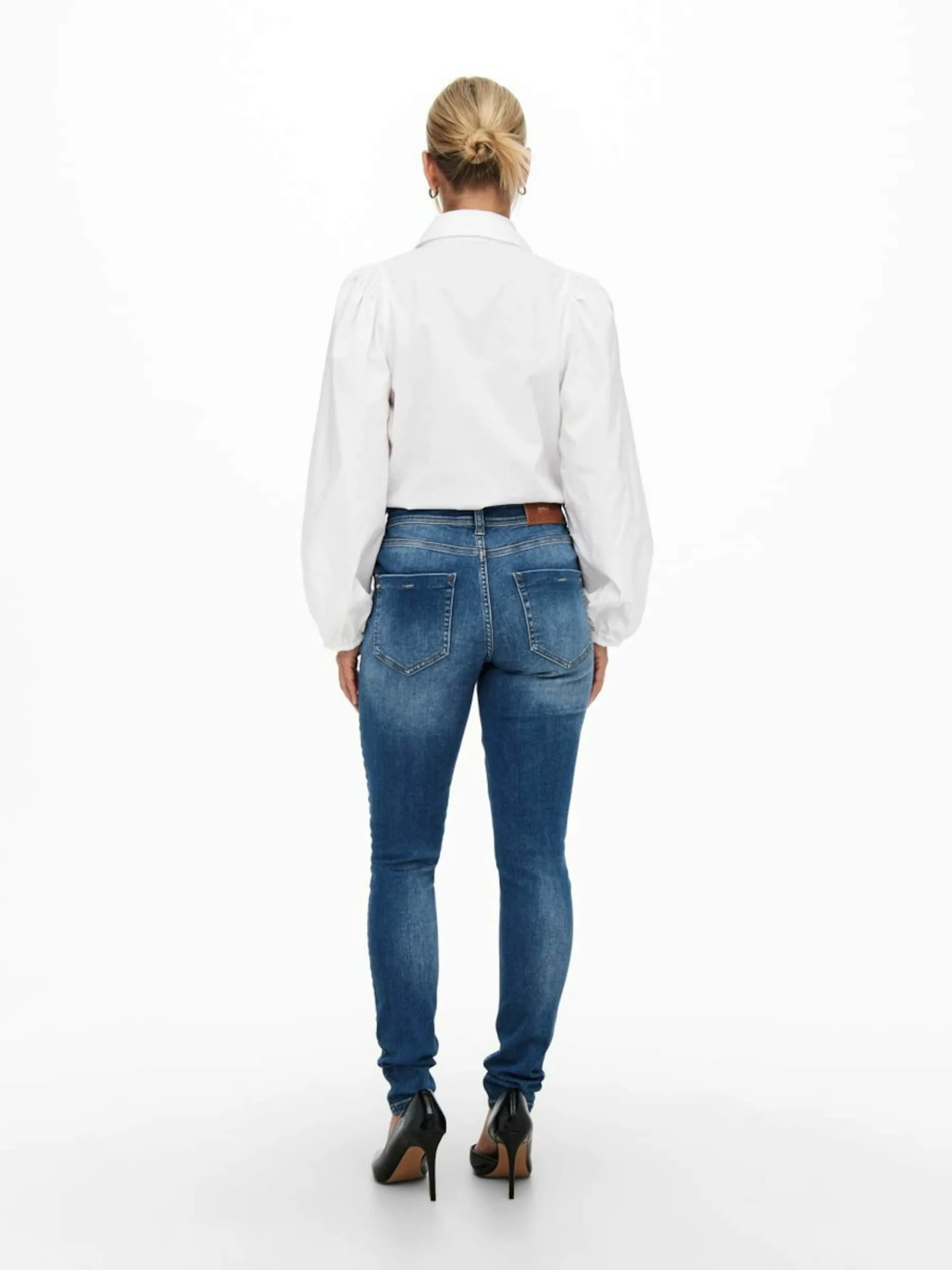 ONLY Jeans Skinny Jeans STACY Dames Blauw 9 ONLY Jeans Skinny Jeans STACY Dames Blauw - Afbeelding 9
