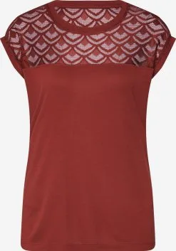ONLY T-shirts Shirt Nicole Dames Roodviolet