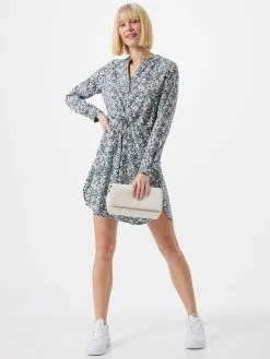 ONLY Blousejurken Blousejurk Cory Dames Donkerblauw -ONLY Elegant winkel a243dd7c19b37982a70dd69f8a637aa0