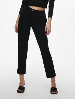 ONLY Pantalons Regular Broek Adena-Vike Dames Zwart -ONLY Elegant winkel a25359c7dd257433452e8a150583231e