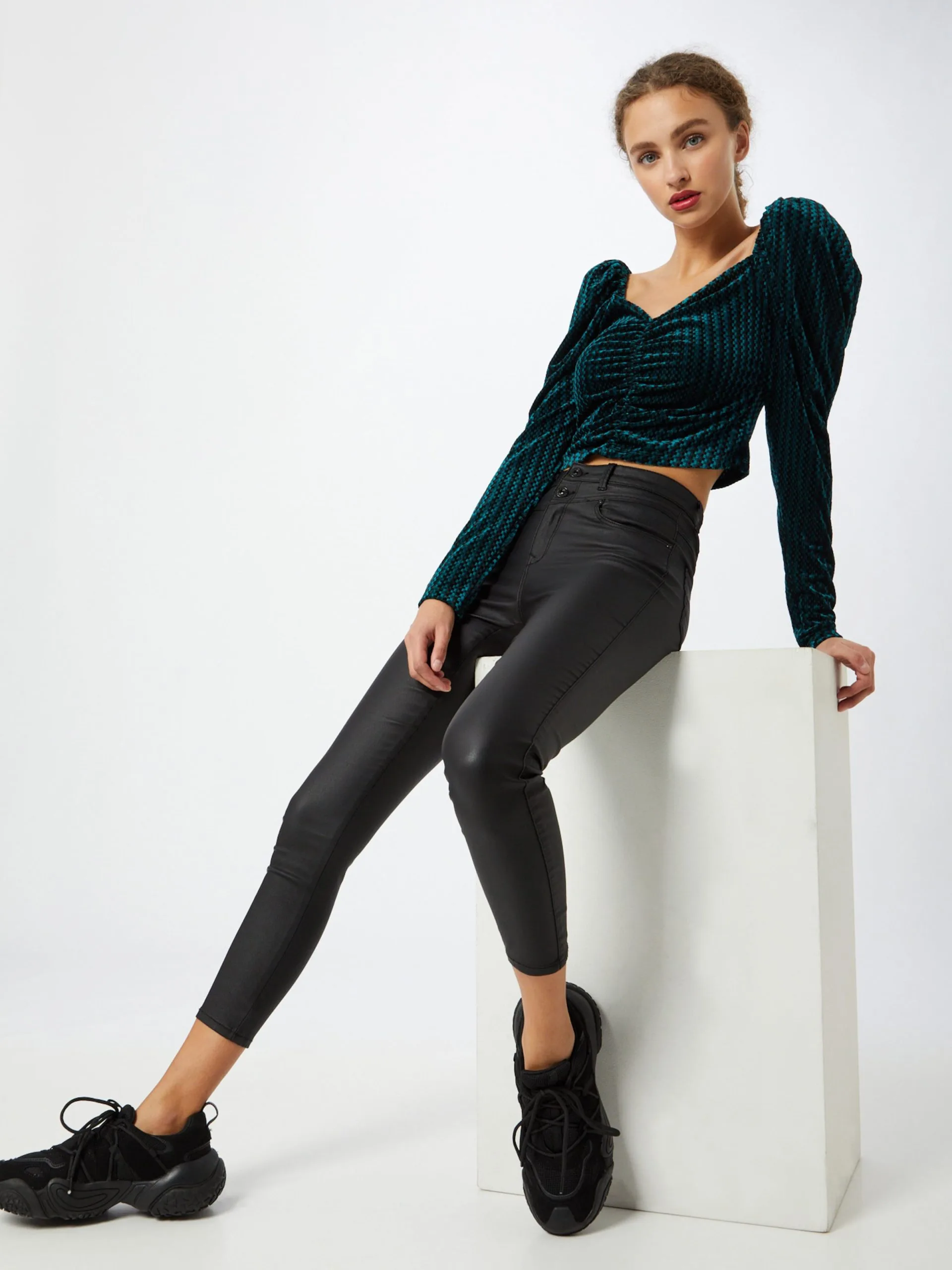 ONLY Jeans Skinny Jeans CHRISSY Dames Zwart 6 ONLY Jeans Skinny Jeans CHRISSY Dames Zwart - Afbeelding 6